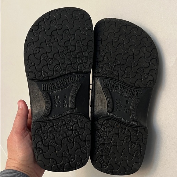 BIRKENSTOCKS BROWN LEATHER VINTAGE OXFORD SHOES - Picture 10 of 16